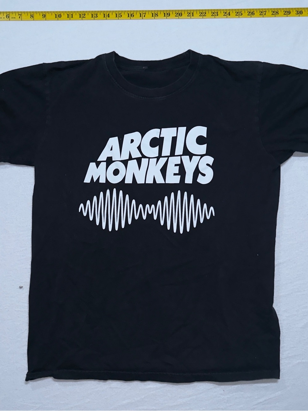 Artic monkeys genuine tour merch Black Graphic Band T‑Shirt heavyweight